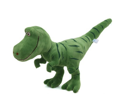 New Dinosaur Plush Toys Cartoon Tyrannosaurus Cute Stuffed Toy Dolls For Kids Children Birthday Gift Green / 40cm