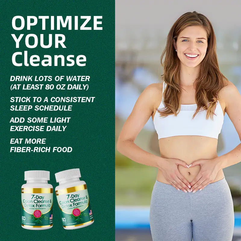 7 Day Colon Cleanse & Detox Formula Capsulese