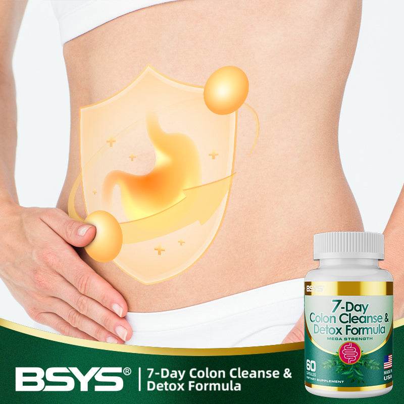 7 Day Colon Cleanse & Detox Formula Capsulese 1Bottle