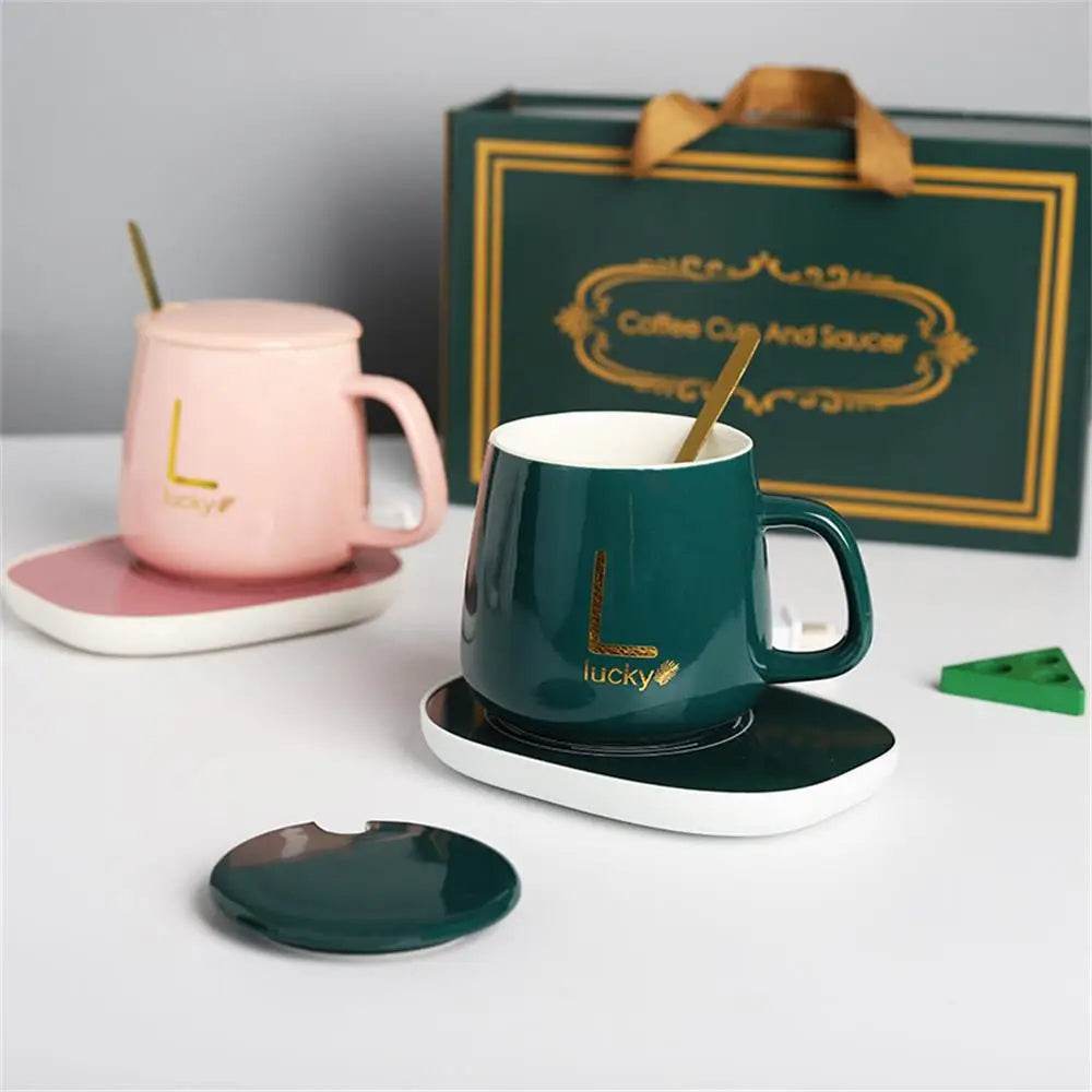 Electric Mug For Coffee Water Tea & Milk.
