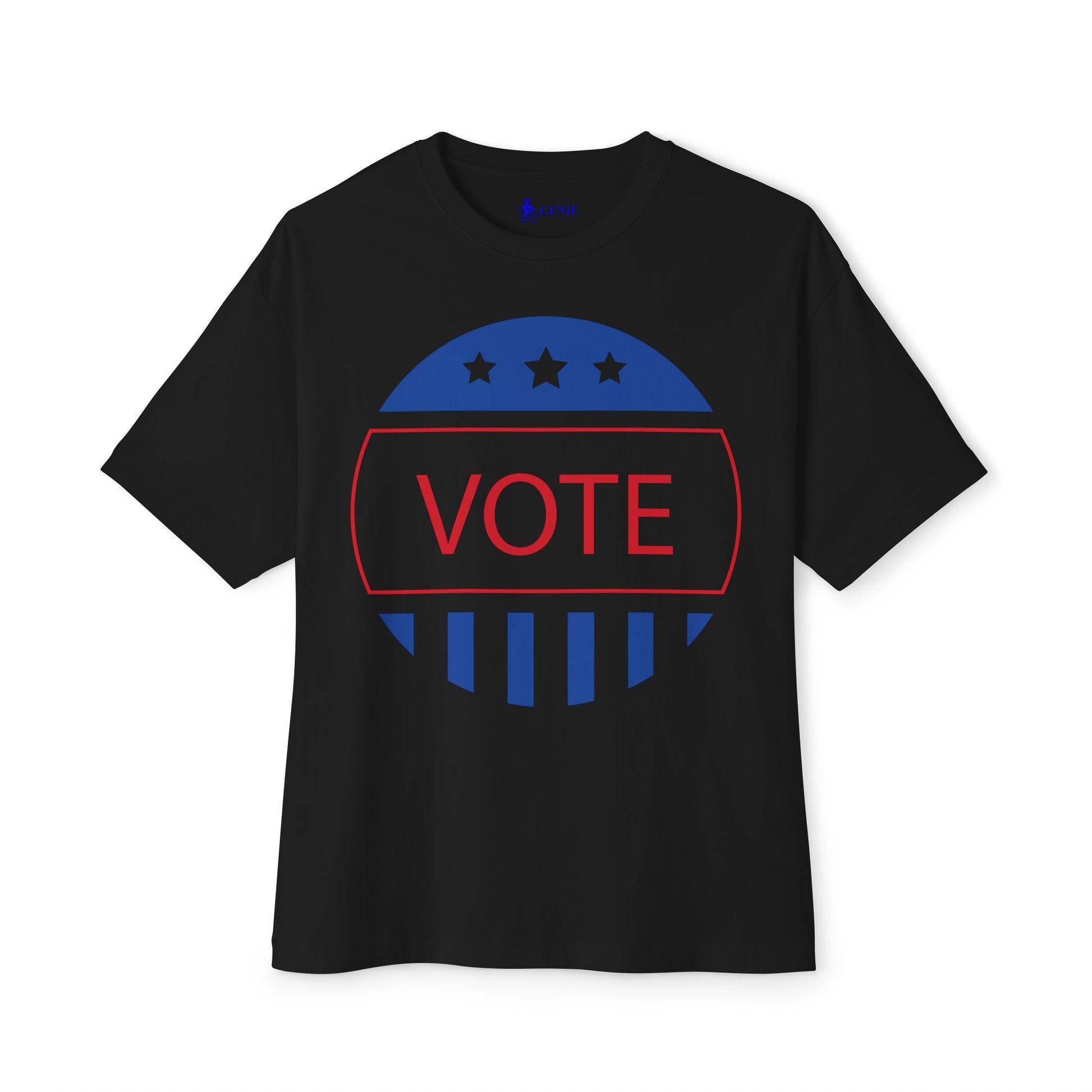 Vote Oversized Boxy Tee Unisex Statement T Shirt for Civic Engagement Election Day Casual Wear Gift Activists
