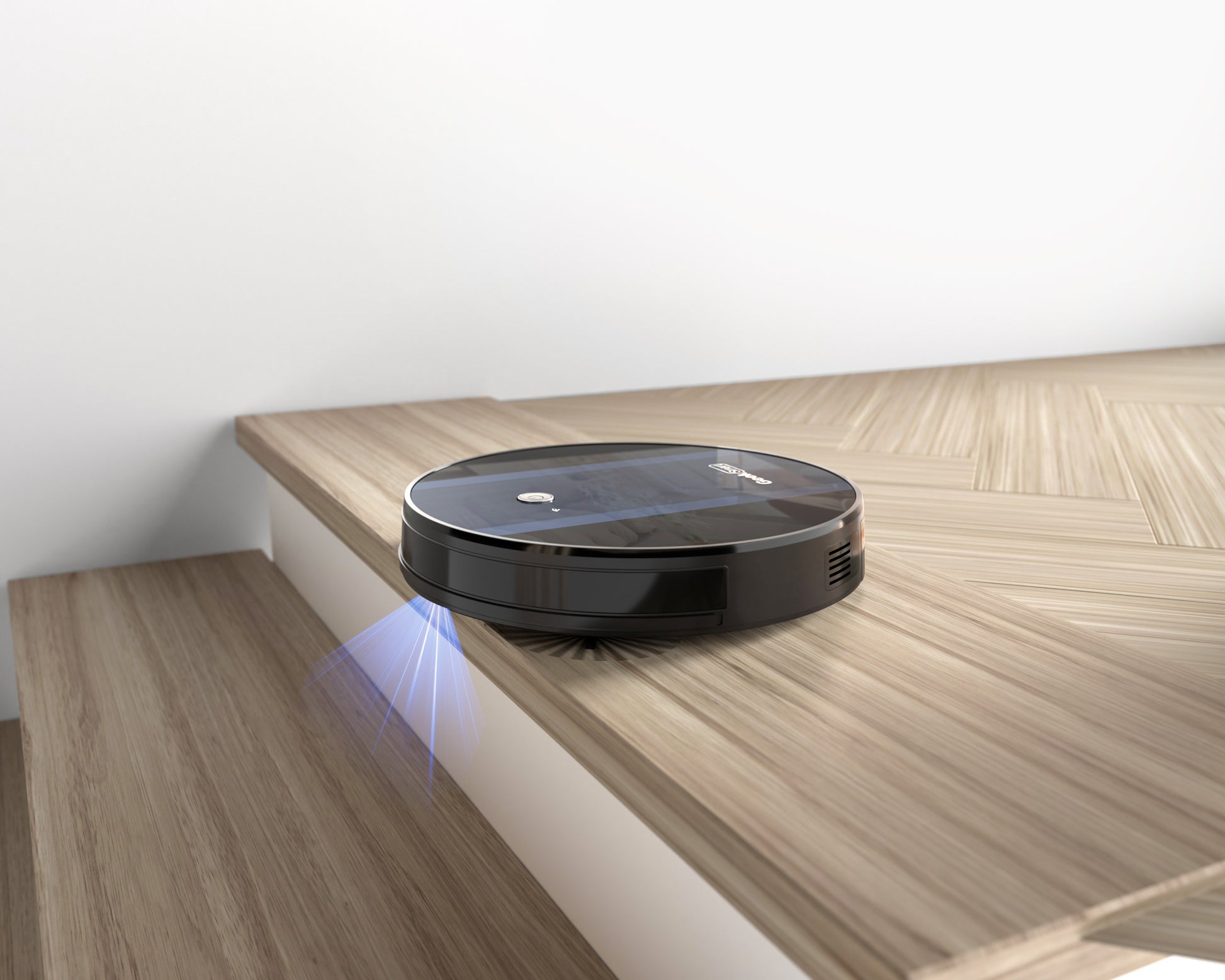 Geek Smart Robot Vacuum Cleaner G6 Plus Ultra Thin 1800Pa Strong Suction Automatic Self Charging Wi Fi Connectivity App