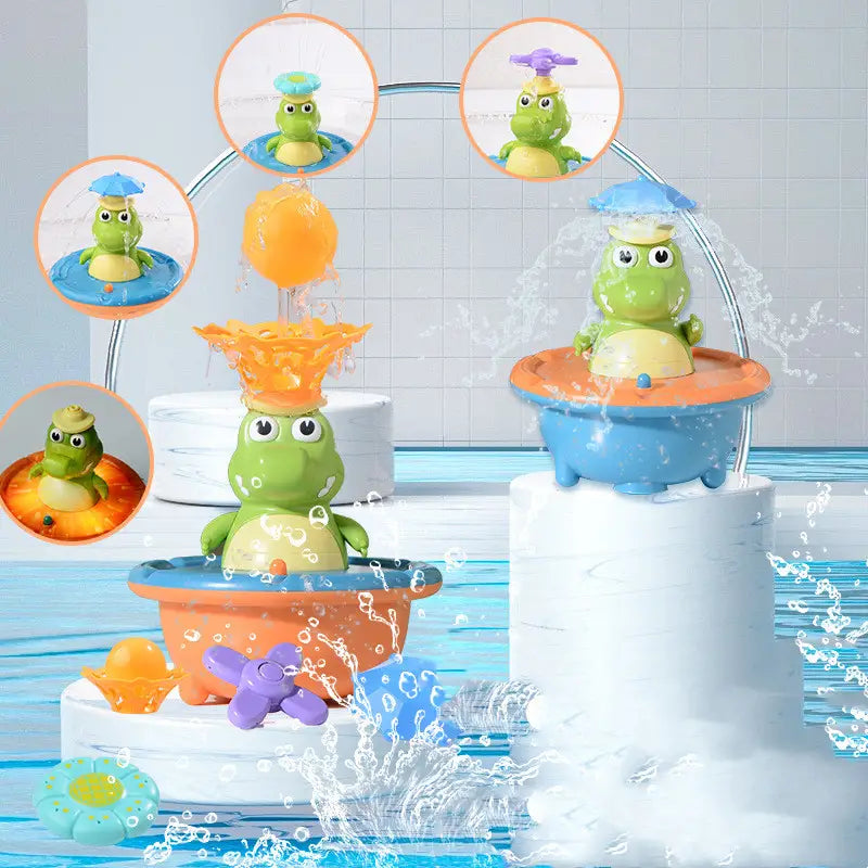 Children’s Electric Lighted Playing In Water Spray Ball