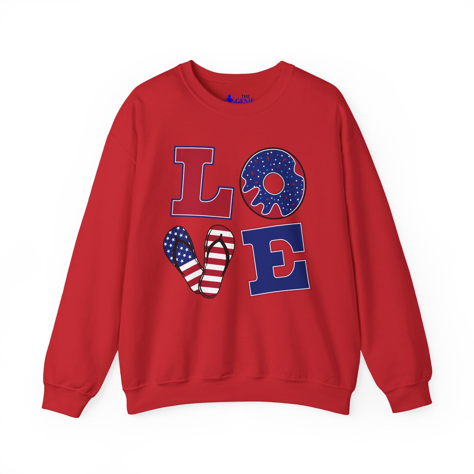 Patriotic Love Crewneck Sweatshirt | Cozy Unisex Fourth of July Apparel Valentine’s Day Gift USA Design Ideal for [...]