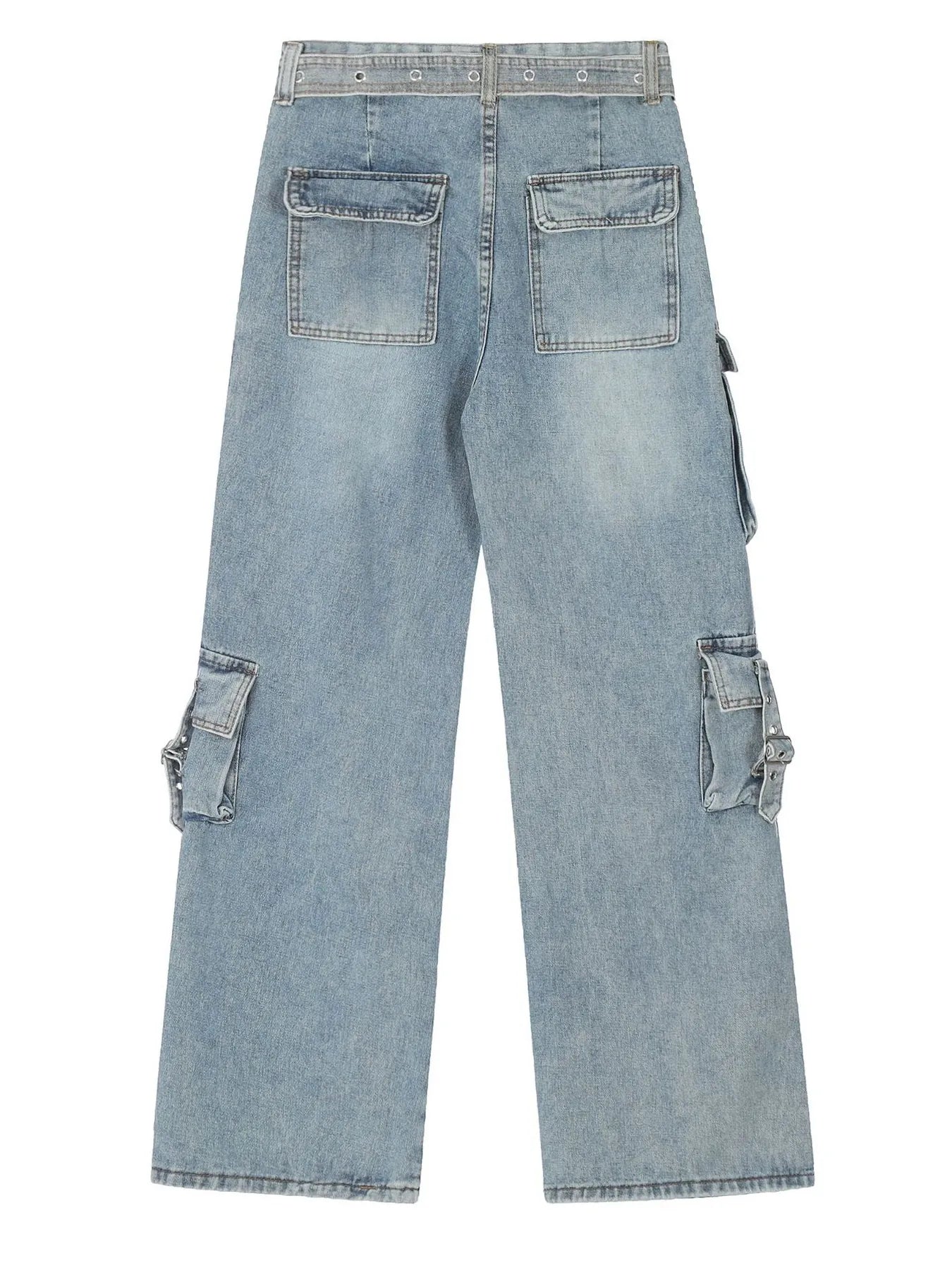 Men’s Wide Leg Cargo Jeans
