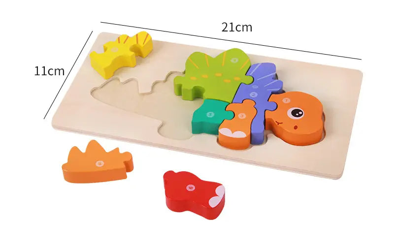 Children’s Educational Toys Wooden Three dimensional Montessori