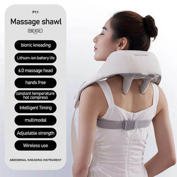 6D Adjustable Neck Shoulder & Muscle Relaxation Massager