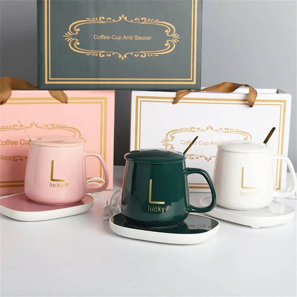 Electric Mug For Coffee Water Tea & Milk.