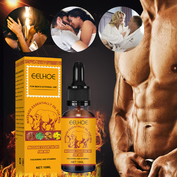EELHOE Men’s Massage Essential Oil Strength Body Exercise Care
