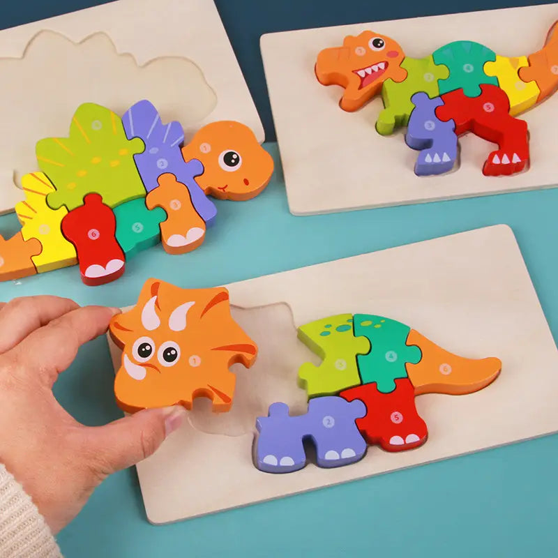 Children’s Educational Toys Wooden Three dimensional Montessori