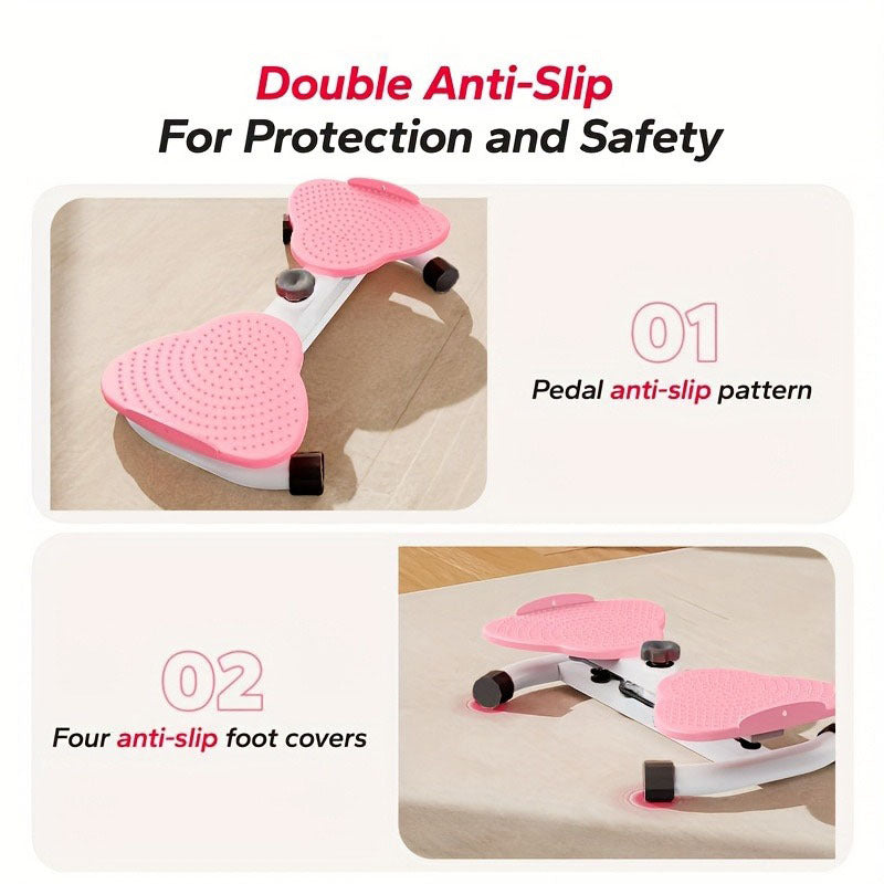 Waist Twist Exercise Machine A Designed For Weight Loss And Core Abdominal Exercises With Foot Massage Capabilities.