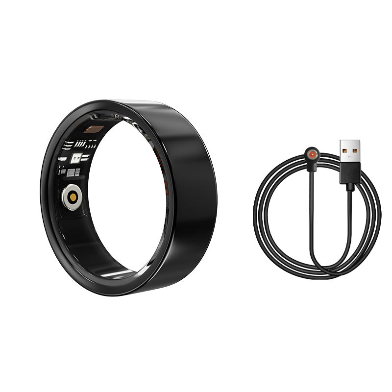 Smart Ring Health Tracker Fitness Sleep Heart Rate Blood Oxygen For Men And Women,IP68 Waterproof Level Bluetooth Rings