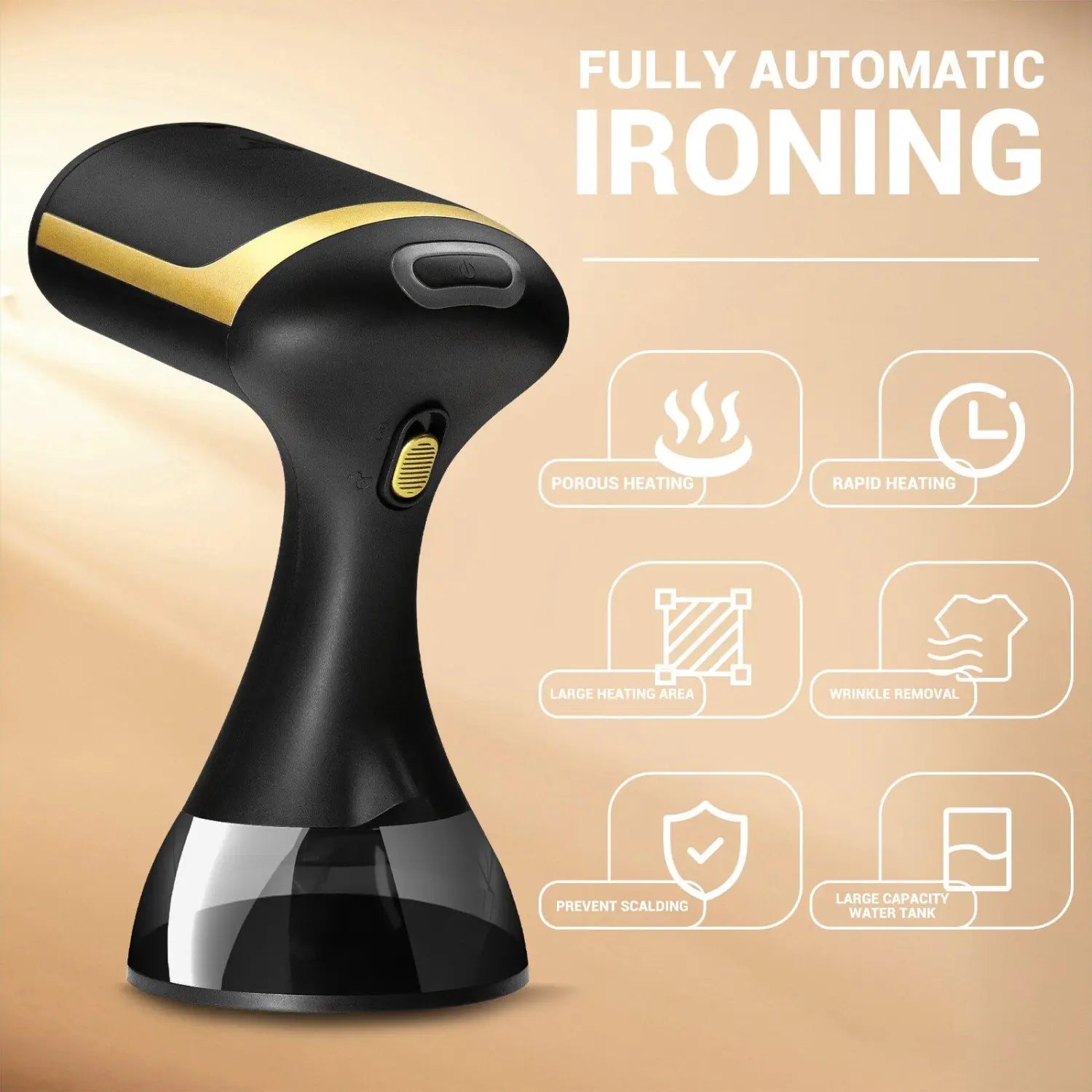 Clothes Steamer Compact And Efficient Suitable For Travel Home Use Cleaning Ironing