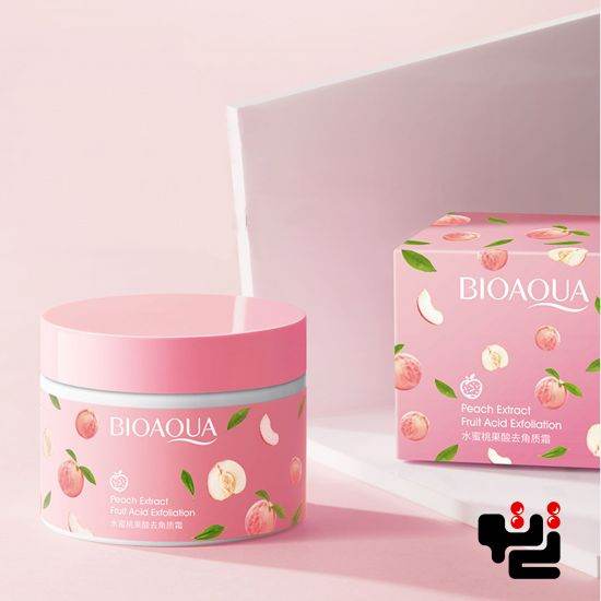 BIOAQUA Honey Peach Exfoliating Cream Facial Scrub Exfoliant Body