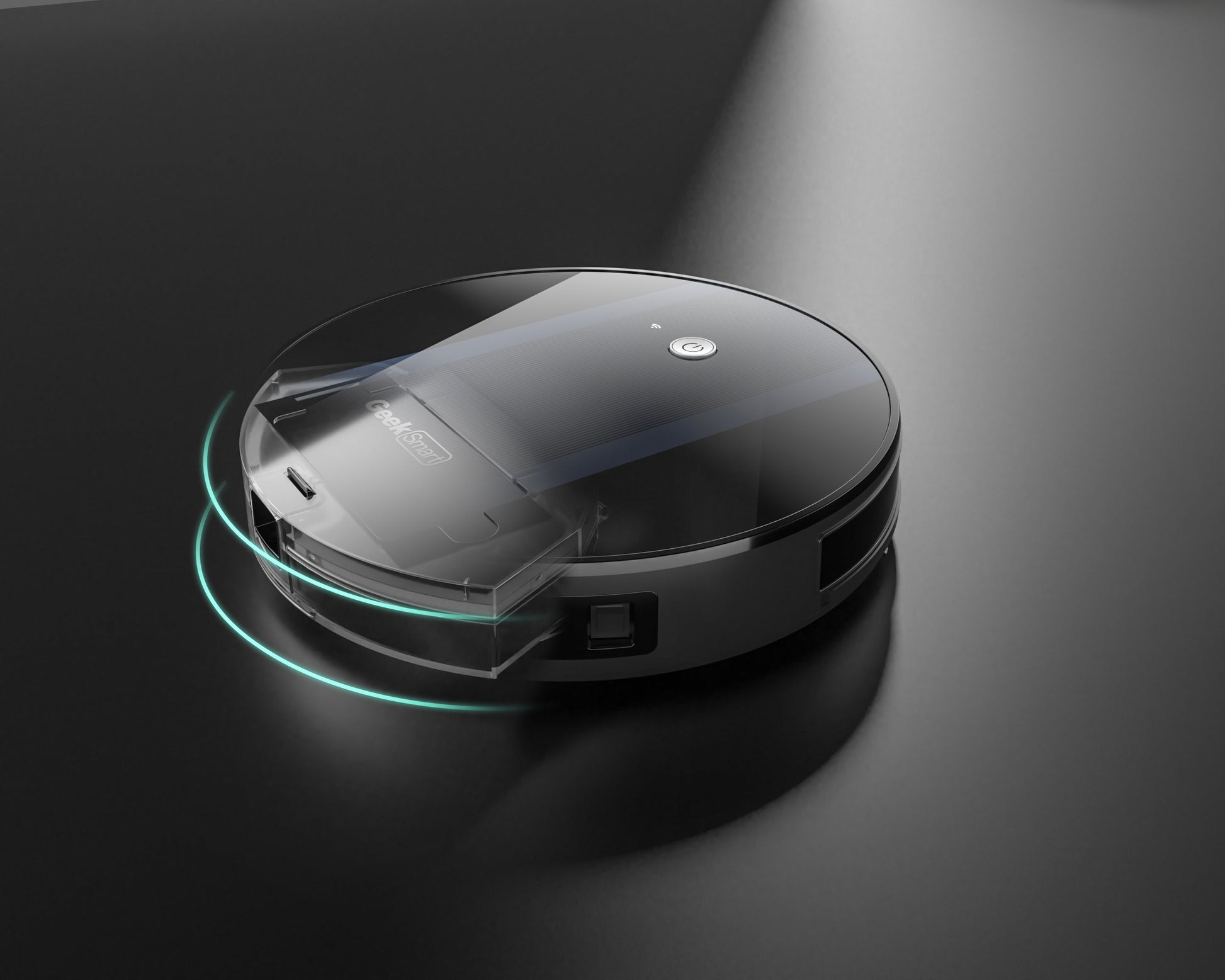 Geek Smart Robot Vacuum Cleaner G6 Plus Ultra Thin 1800Pa Strong Suction Automatic Self Charging Wi Fi Connectivity App