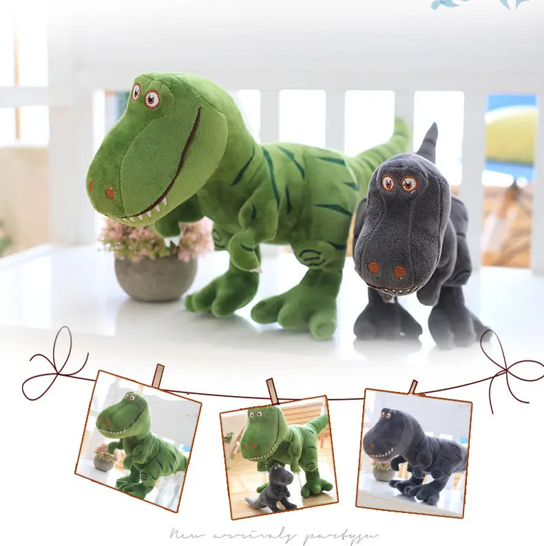 New Dinosaur Plush Toys Cartoon Tyrannosaurus Cute Stuffed Toy Dolls For Kids Children Birthday Gift