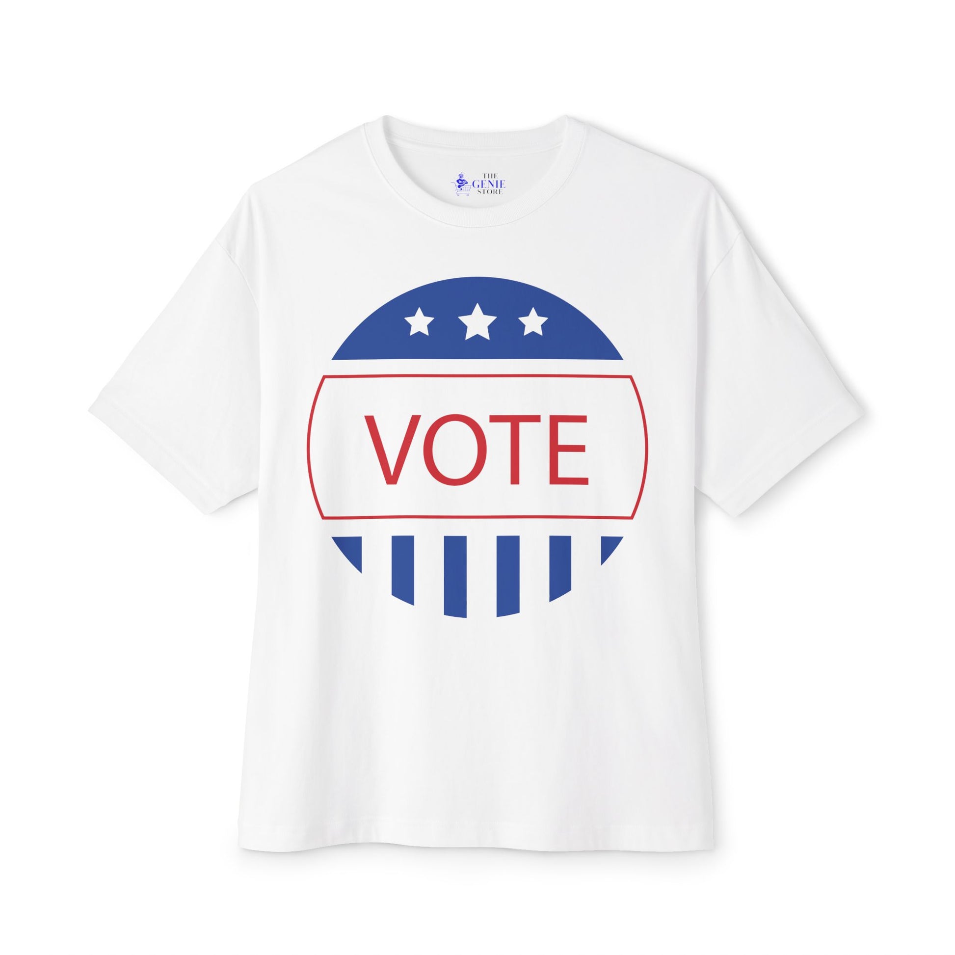 Vote Oversized Boxy Tee Unisex Statement T Shirt for Civic Engagement Election Day Casual Wear Gift Activists