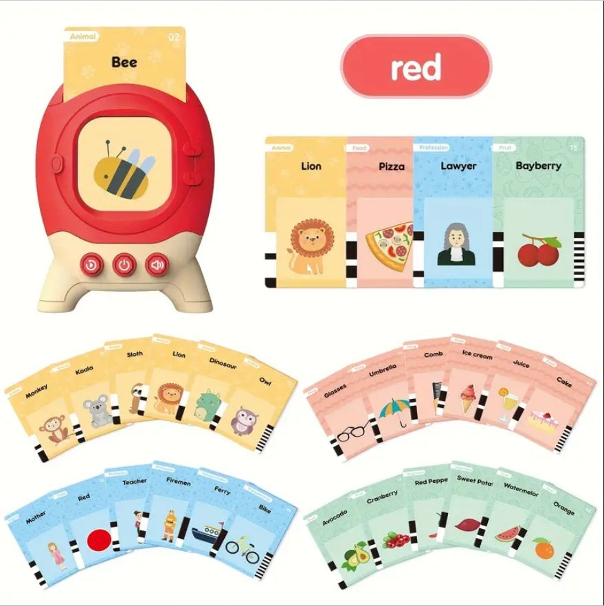 Toddler Toys Talking Flash Cards For 1 2 3 4 5 6 Year Old Boys And Girls Autism Sensory Autistic Children Learning