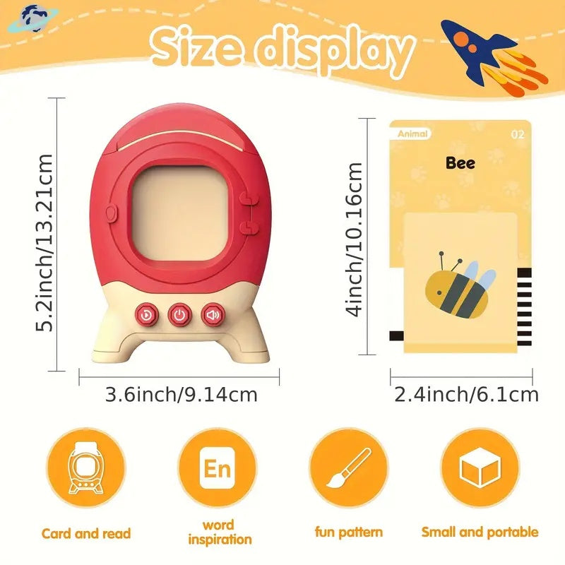 Toddler Toys Talking Flash Cards For 1 2 3 4 5 6 Year Old Boys And Girls Autism Sensory Autistic Children Learning