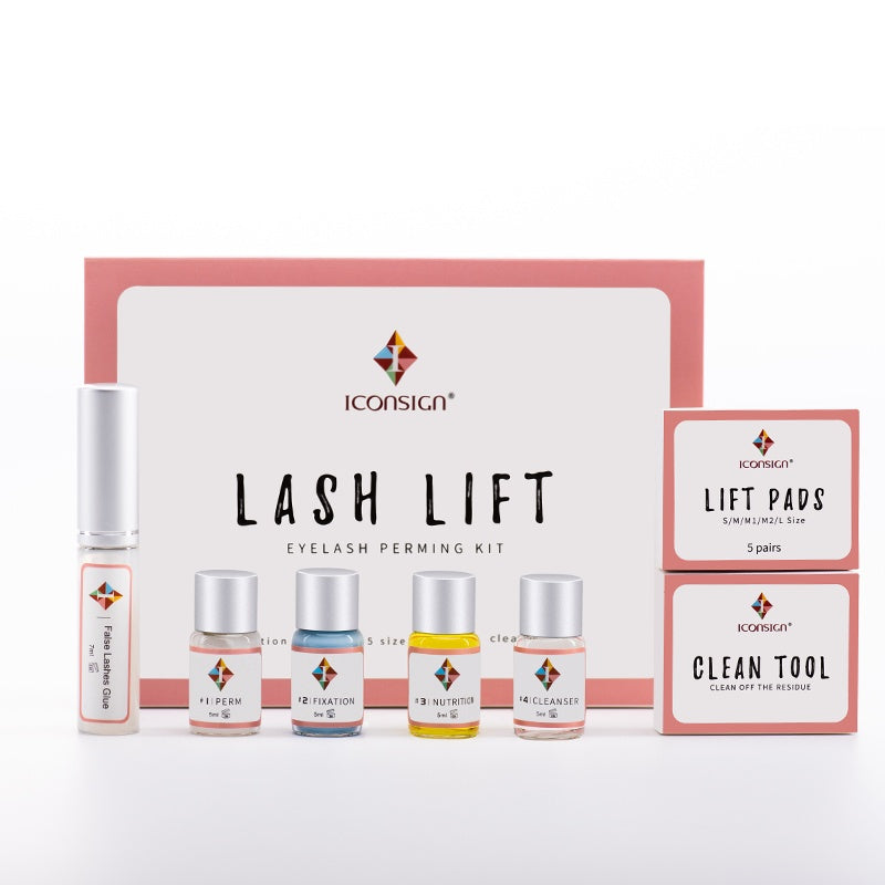 Dropshipping ICONSIGN Lash Lift Kit Lifiting Eyelash Perming Curling Enhancer Eyes Makeup Tools Same as Photos