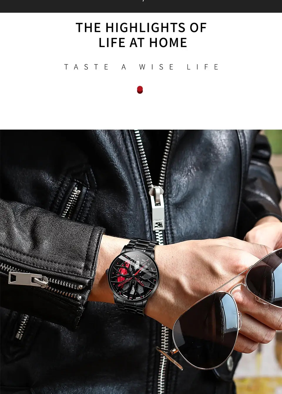 Rs Chrono Waterproof Car Wheel Watch™