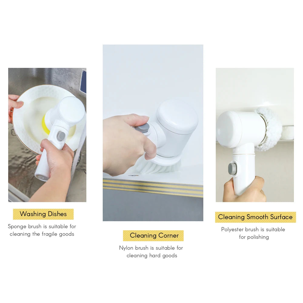 Cleaning Magic Electric Brush (5 in 1)