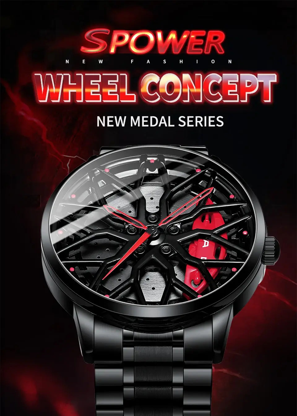 Rs Chrono Waterproof Car Wheel Watch™
