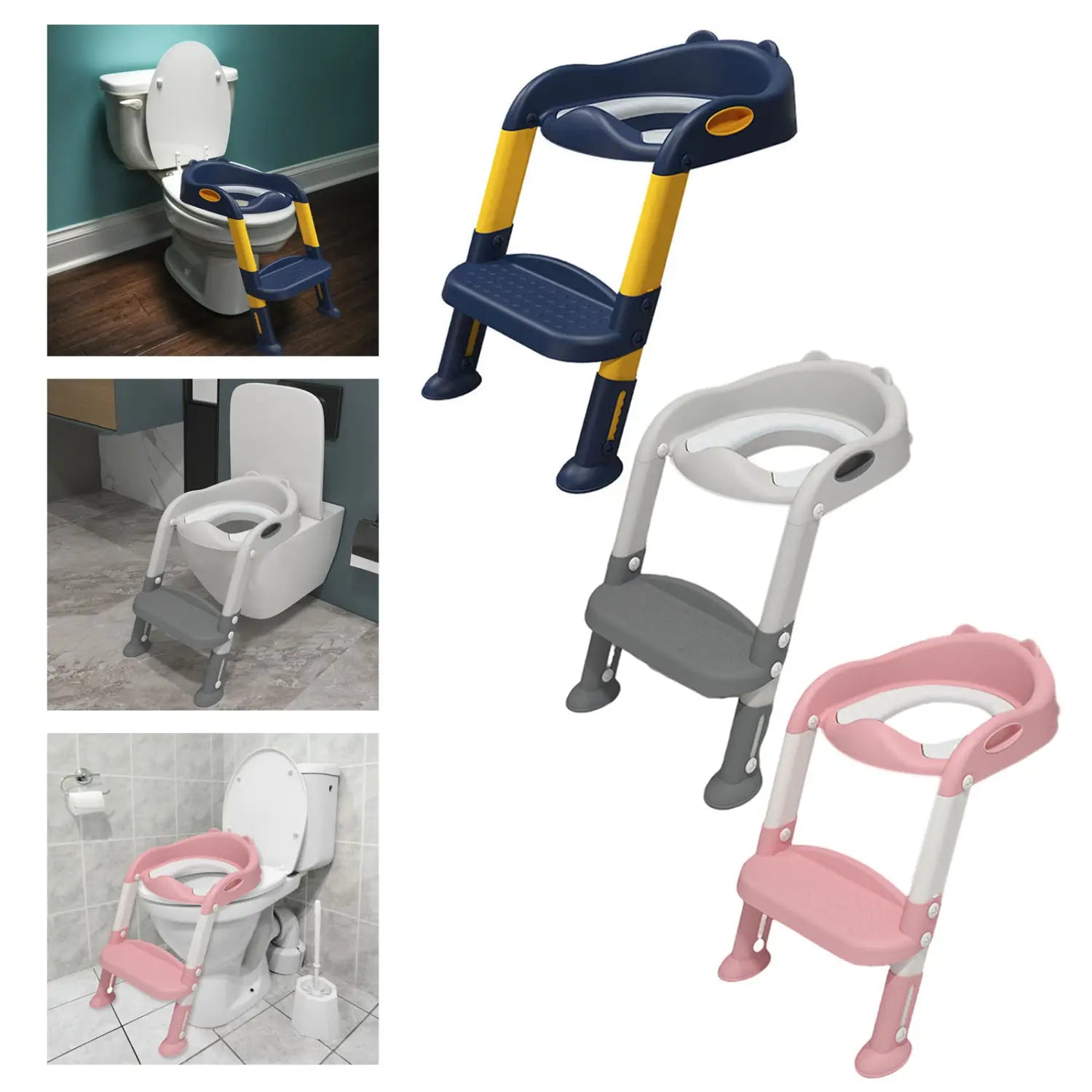 New Foldable Stepped Children’s Toilet Ladder