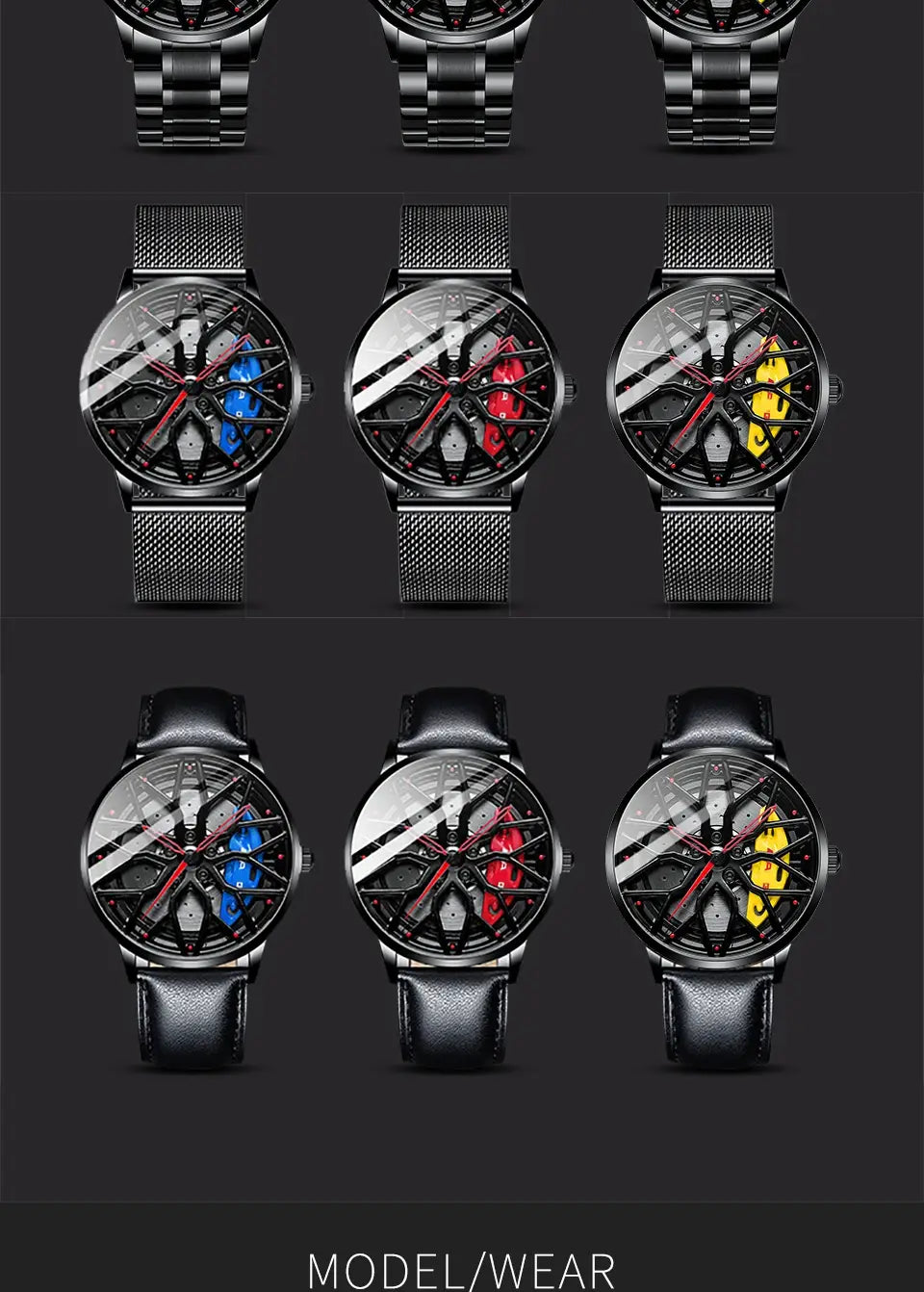 Rs Chrono Waterproof Car Wheel Watch™