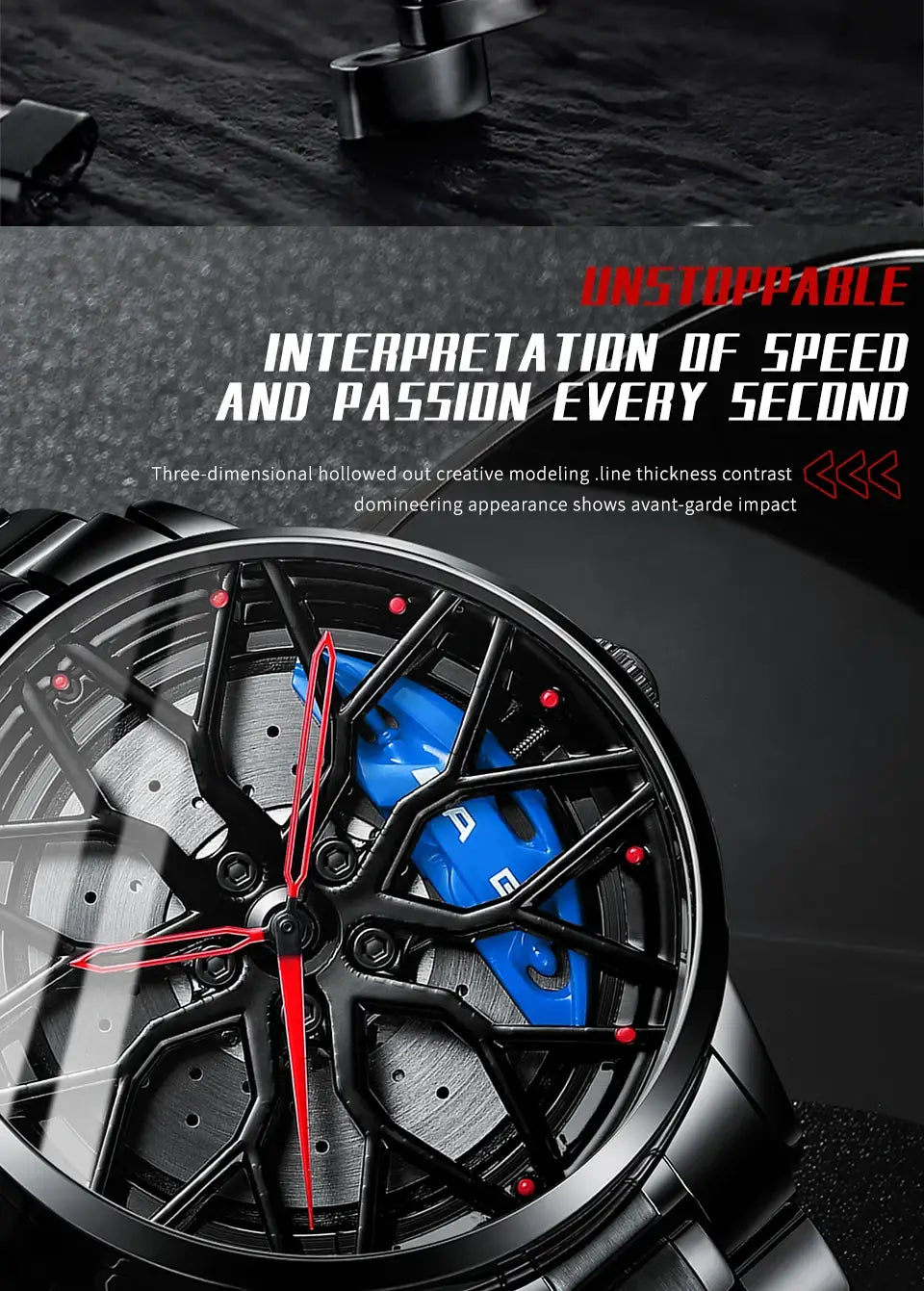 Rs Chrono Waterproof Car Wheel Watch™