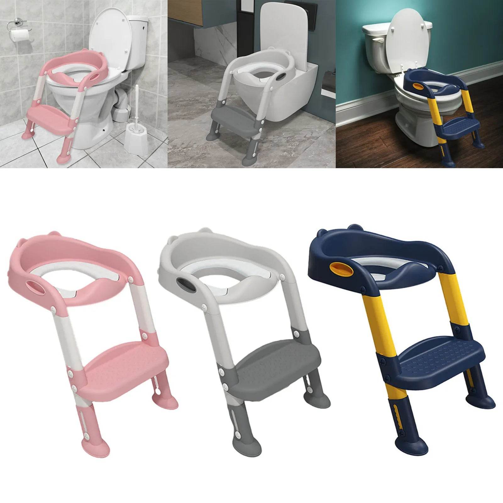 New Foldable Stepped Children’s Toilet Ladder
