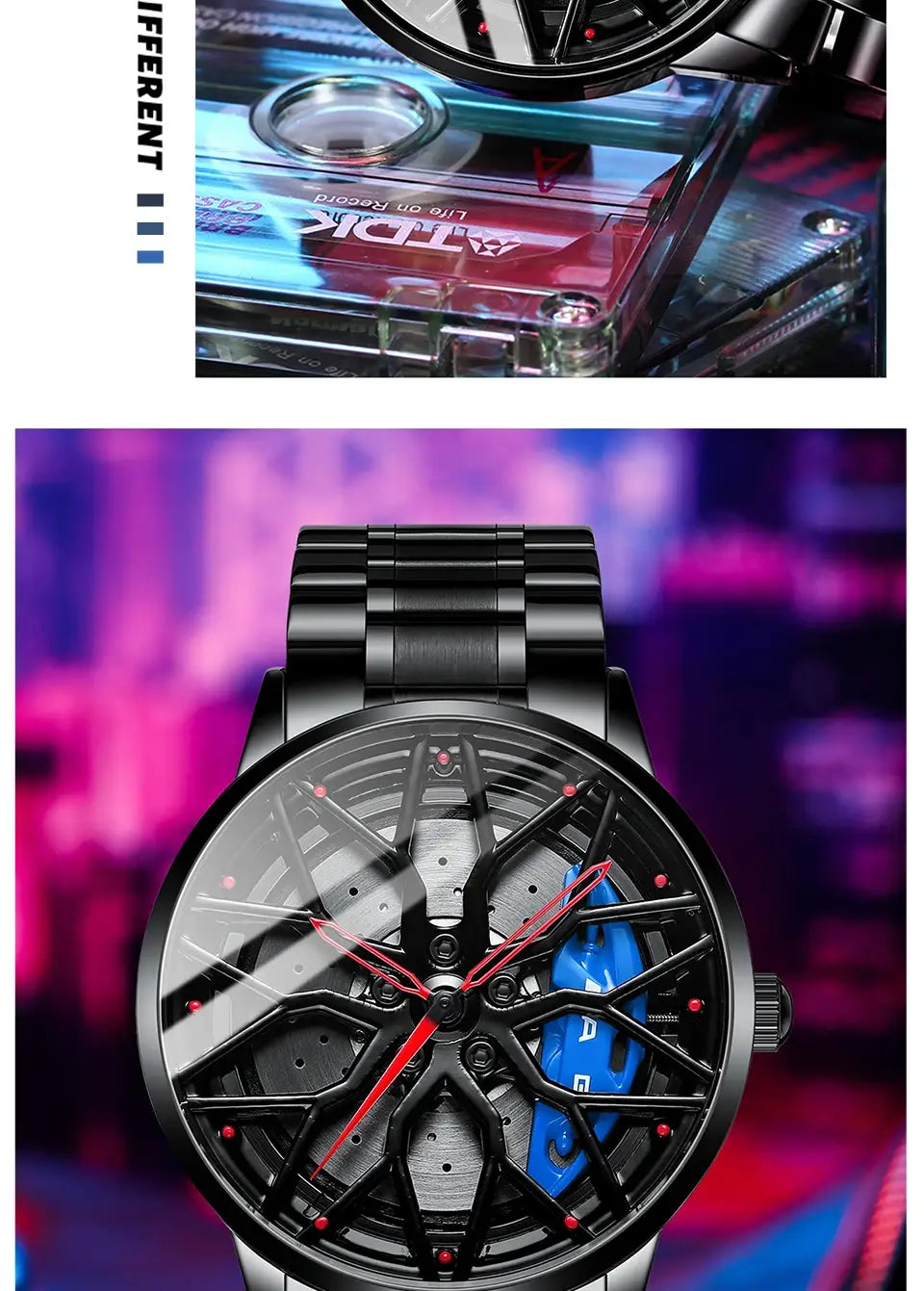 Rs Chrono Waterproof Car Wheel Watch™