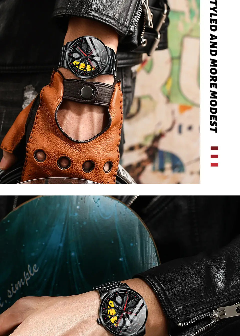 Rs Chrono Waterproof Car Wheel Watch™