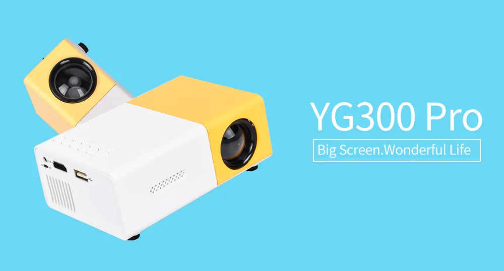 Salange YG300 Mini LED Projector