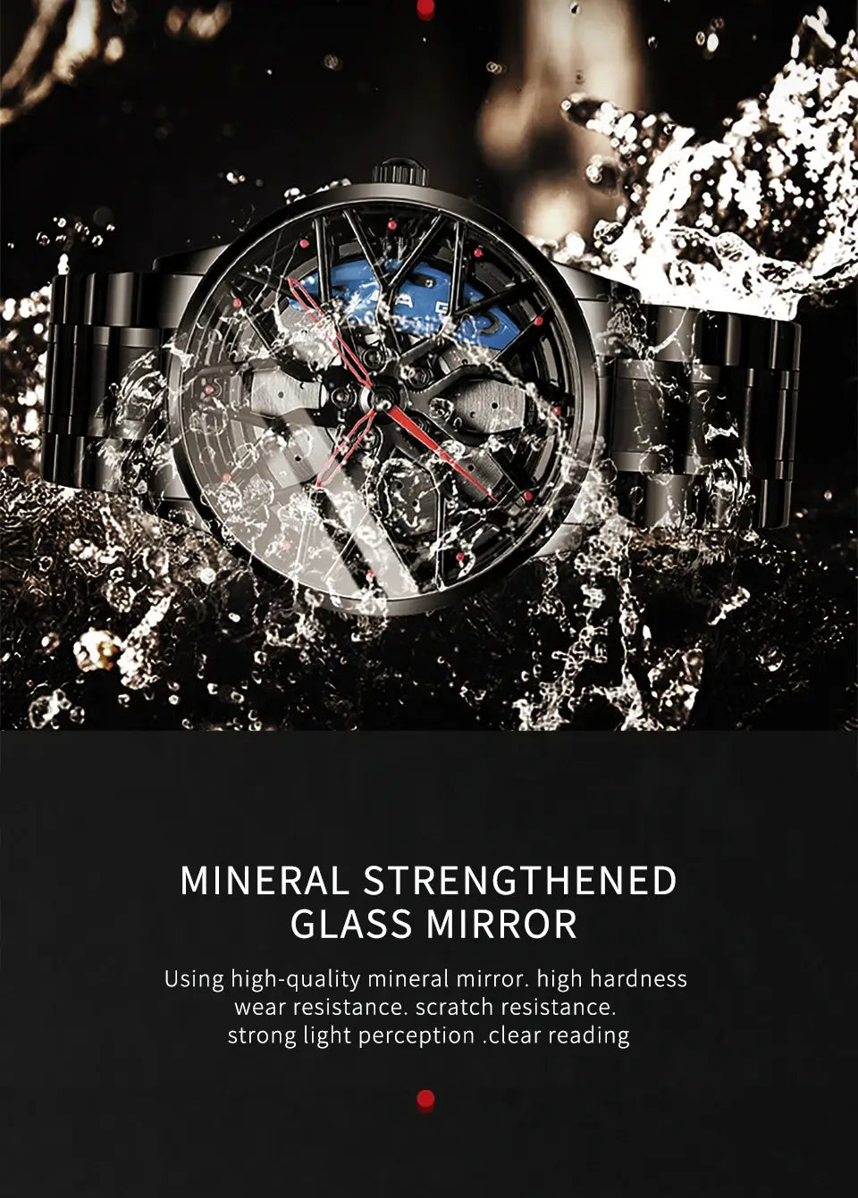 Rs Chrono Waterproof Car Wheel Watch™
