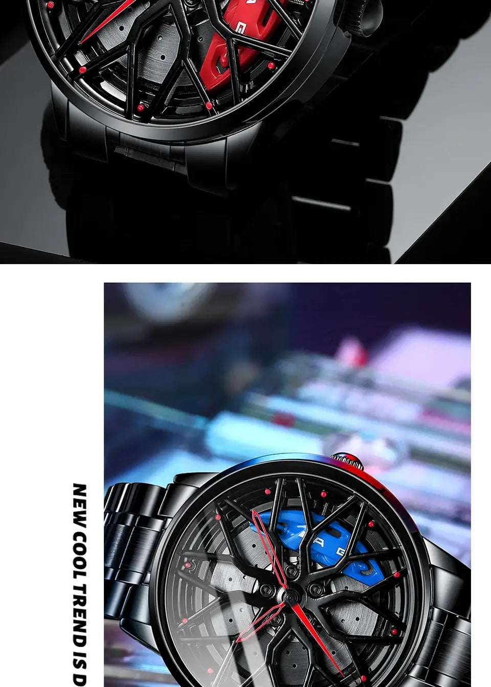 Rs Chrono Waterproof Car Wheel Watch™