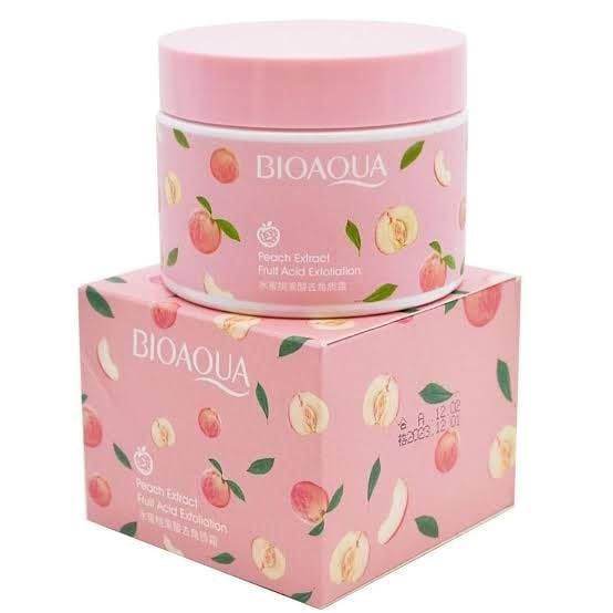 BIOAQUA Honey Peach Exfoliating Cream Facial Scrub Exfoliant Body