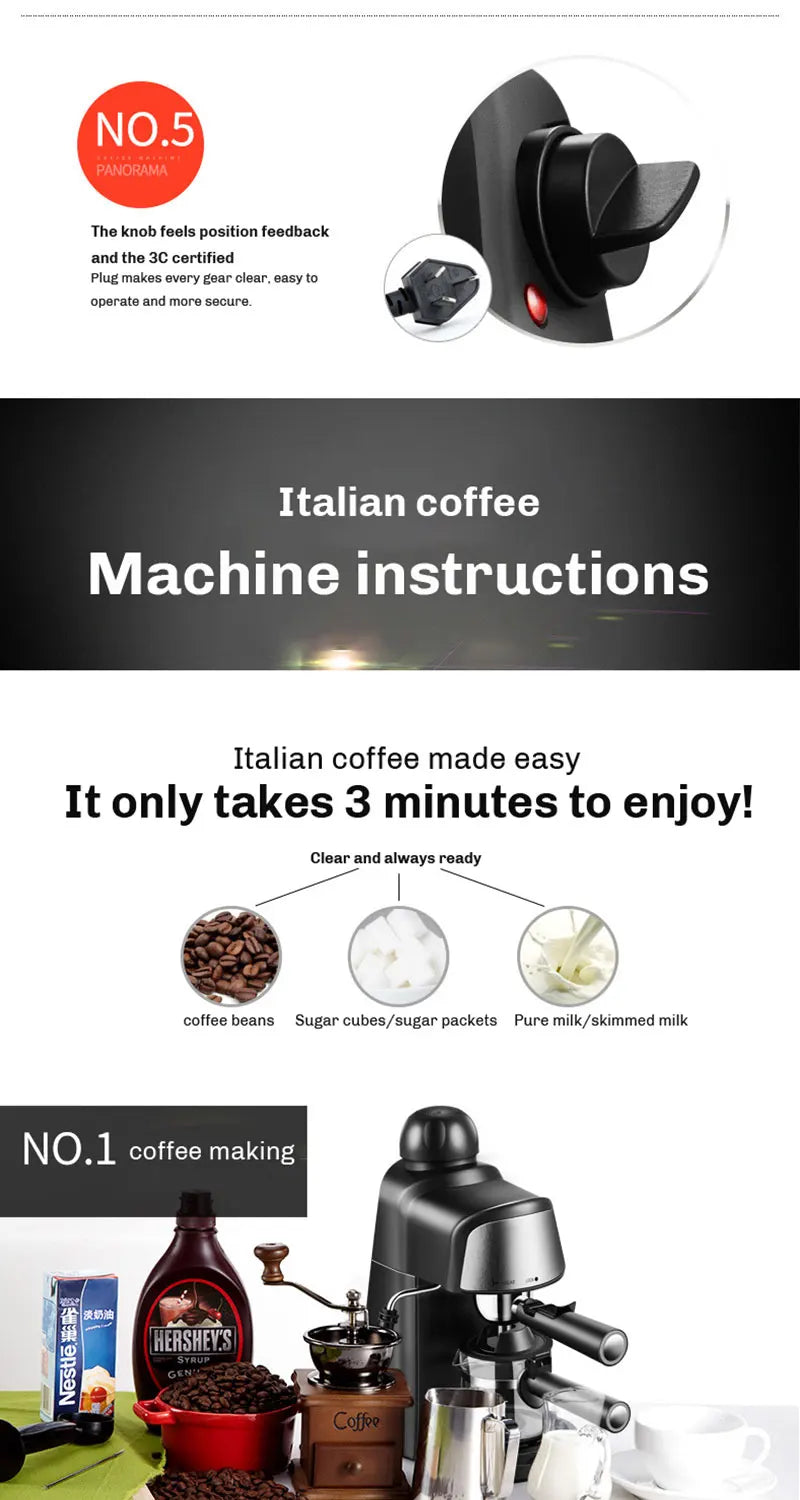 Semi Automatic Espresso Maker