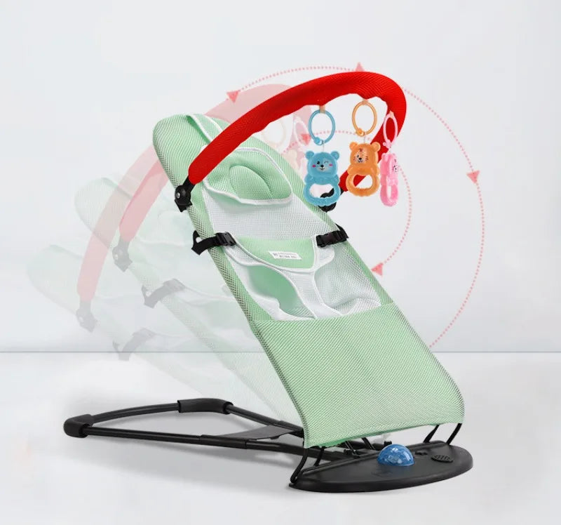 Foldable Swing Chair for Babies & Toddlers Three speed Height Adjustment Baby Comfort