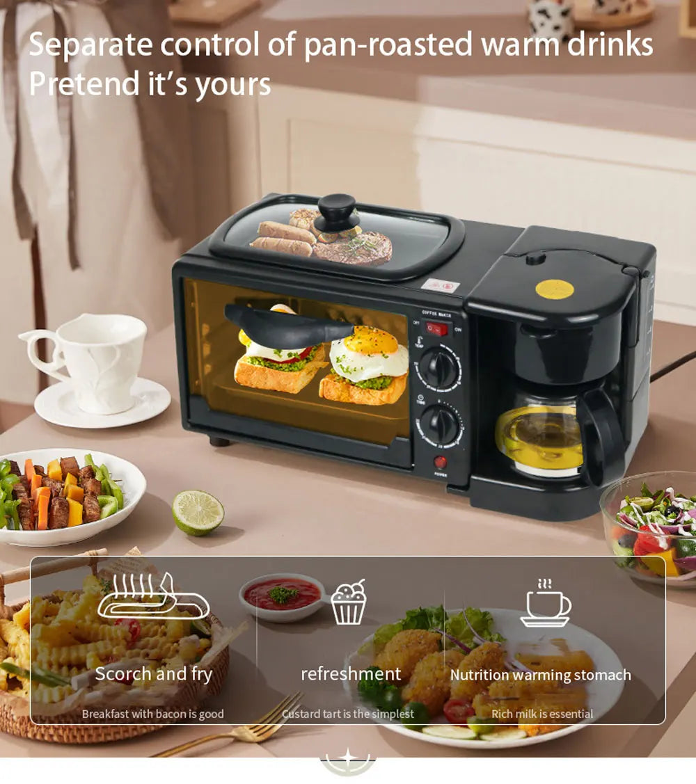 3 in 1 Breakfast Machine