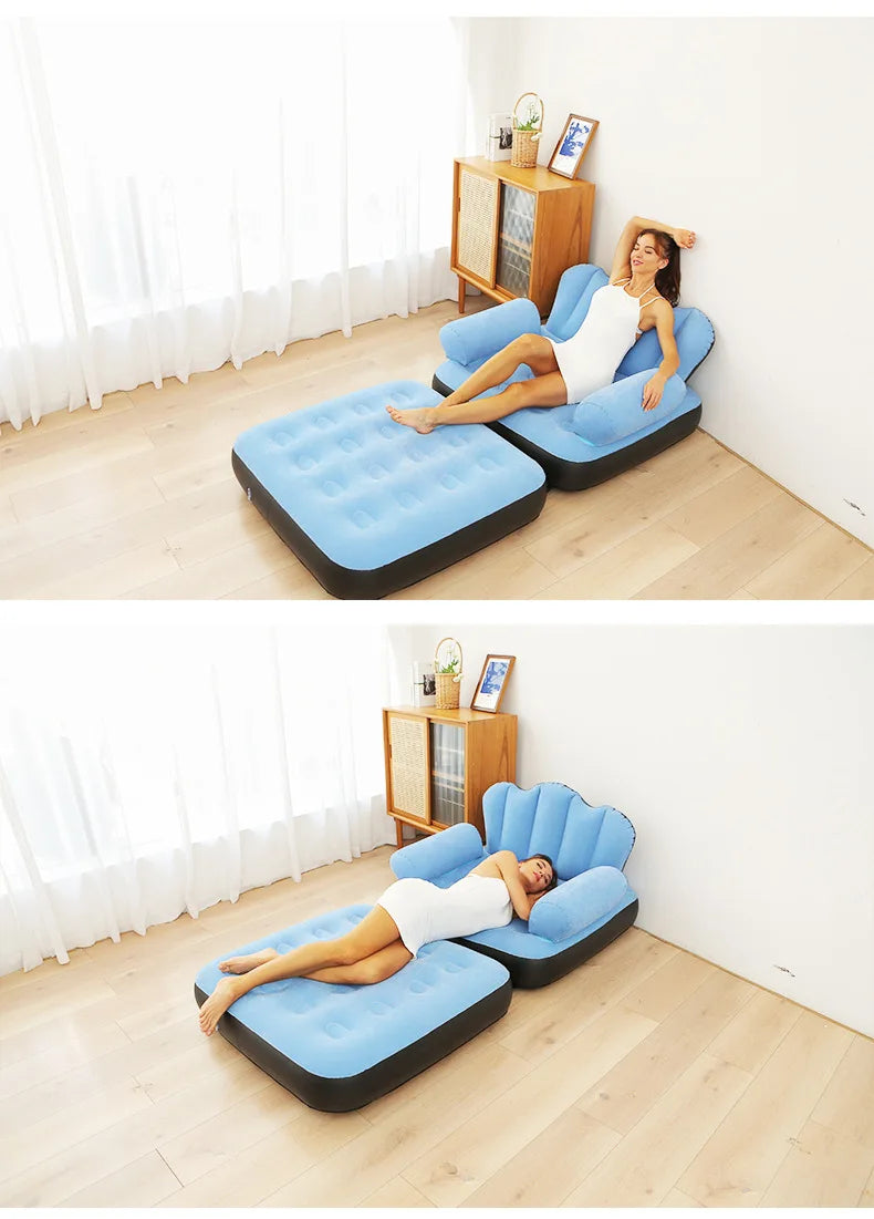 Inflatable Outdoor Bed Sofa For Travel