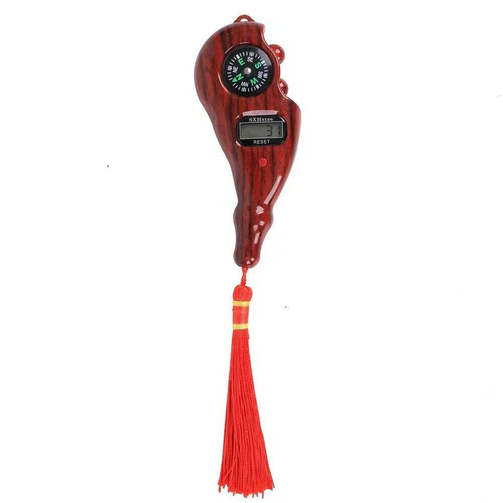 Electronic Digital Tally Counter with Compass Tassel Finger