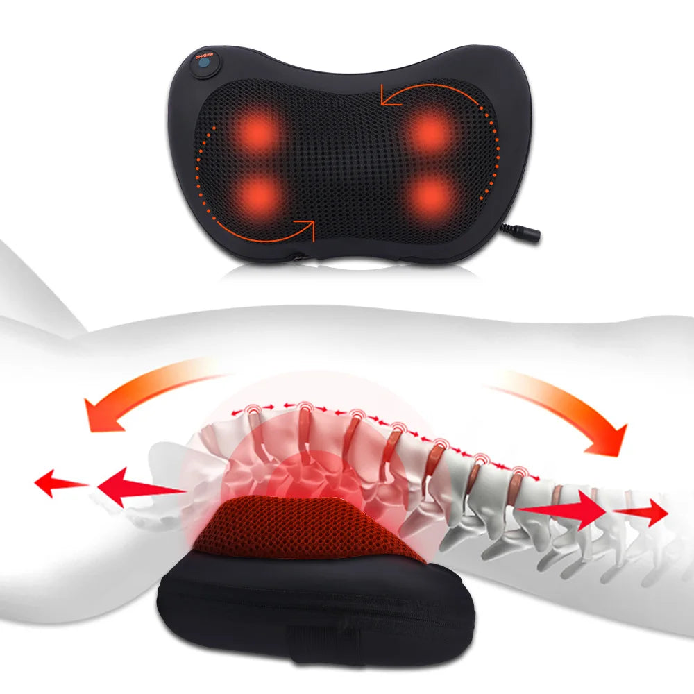 Electric Neck and Body Massage Pillow