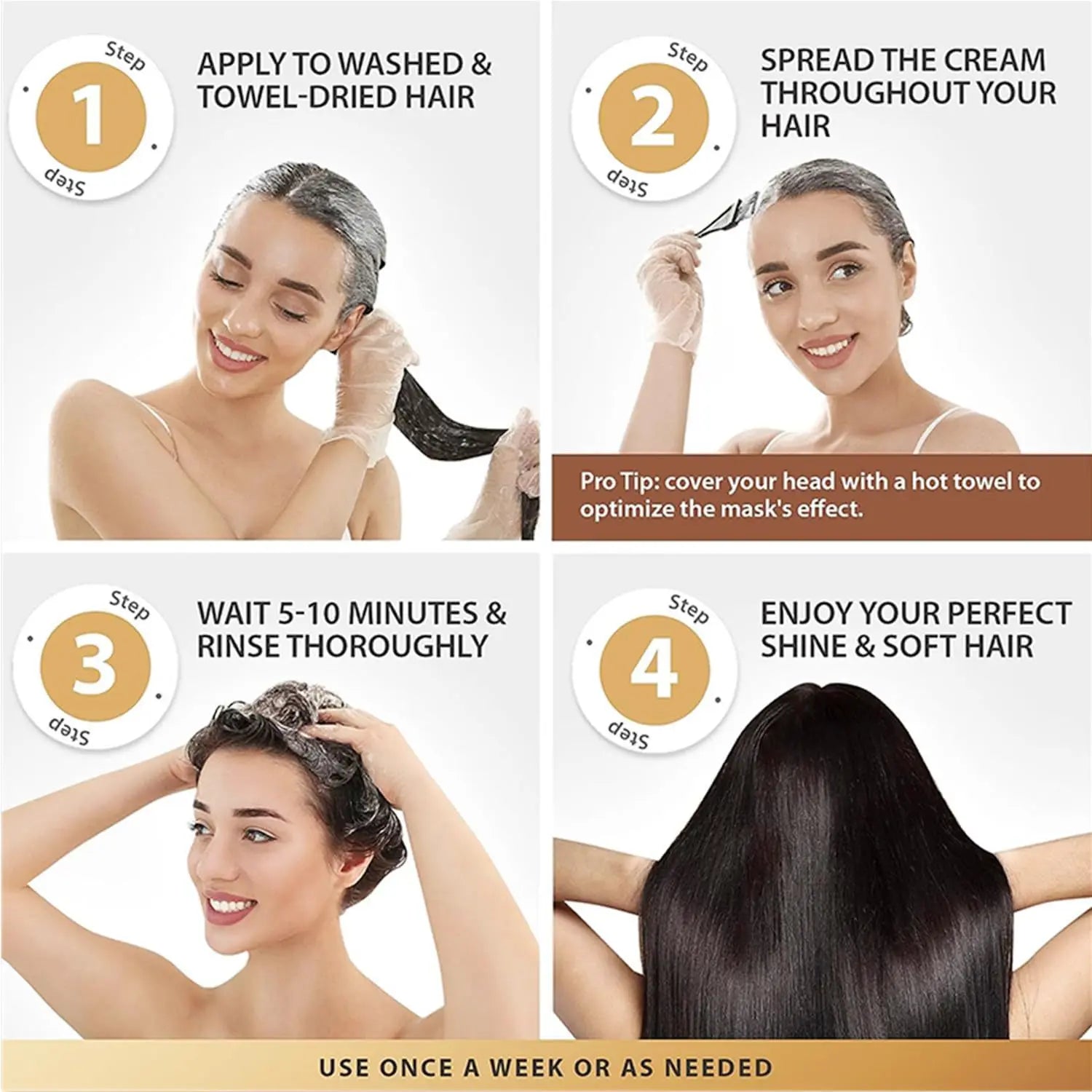 COLLAGEN HAIR TREATMENT DEEP REPAIR CONDITIONING ARGAN OIL