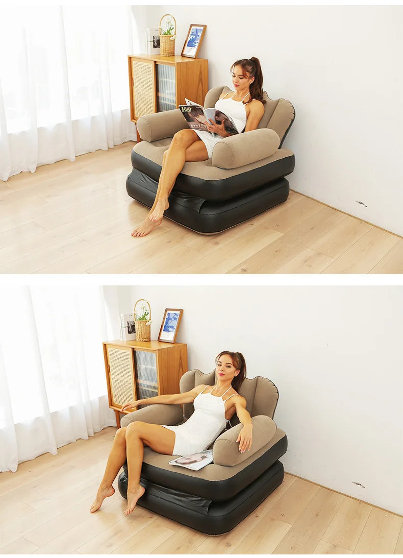 Inflatable Outdoor Bed Sofa For Travel