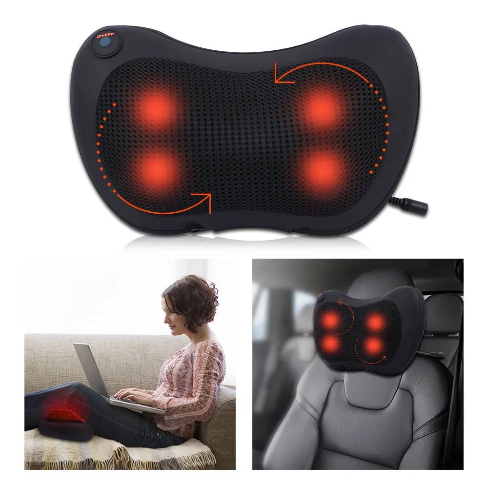 Electric Neck and Body Massage Pillow