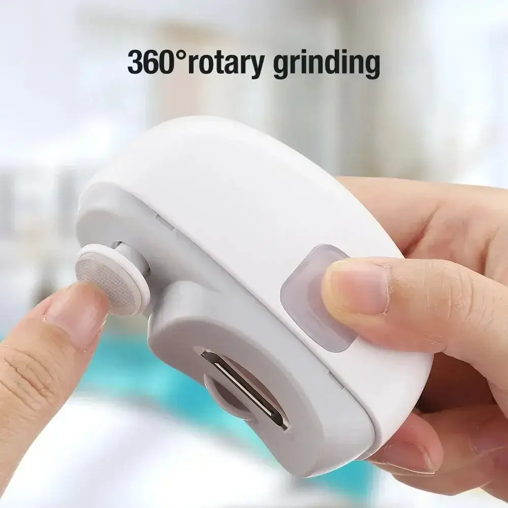 2 in 1 Multifunctional Electric Nail Clipper & Polisher