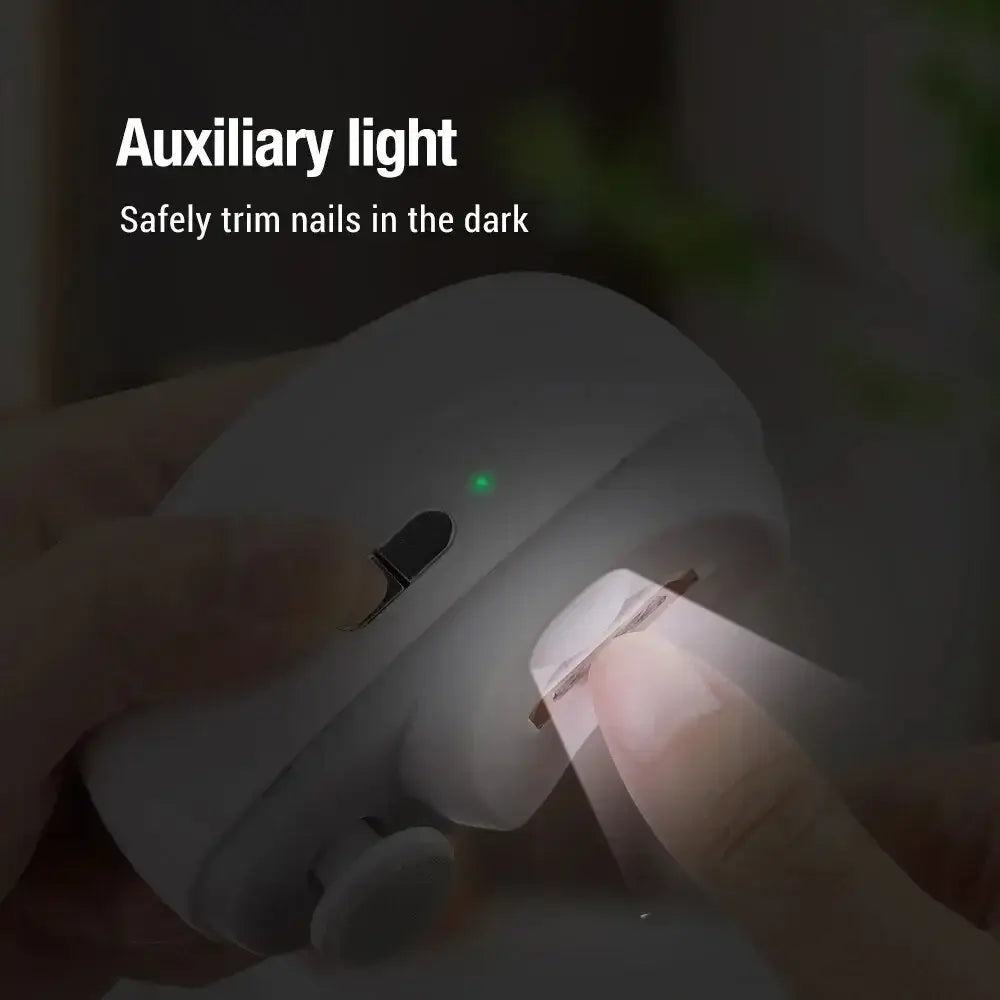 2 in 1 Multifunctional Electric Nail Clipper & Polisher