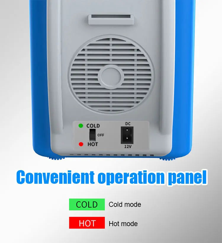7.5 L Portable Warming and Cooling Car Refrigerator
