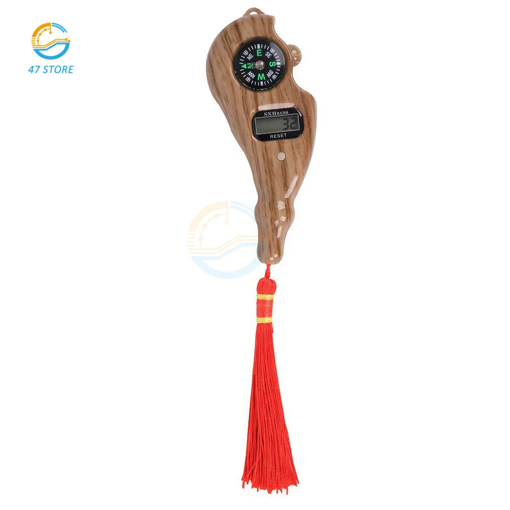 Electronic Digital Tally Counter with Compass Tassel Finger
